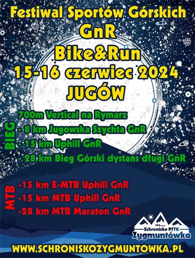 Festiwal Sportów Górskich GnR Bike & Run w Jugowie 2024