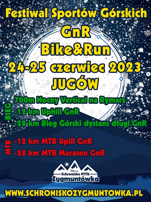 Festiwal Sportów Górskich GnR Bike & Run w Jugowie 2023