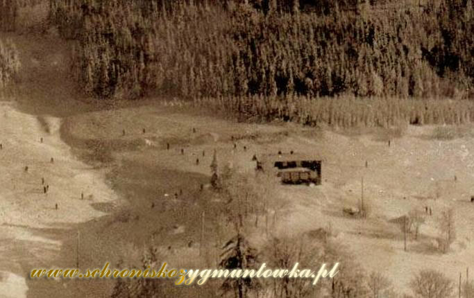 Schronisko Henkelbaude - lata czterdzieste XX wieku.